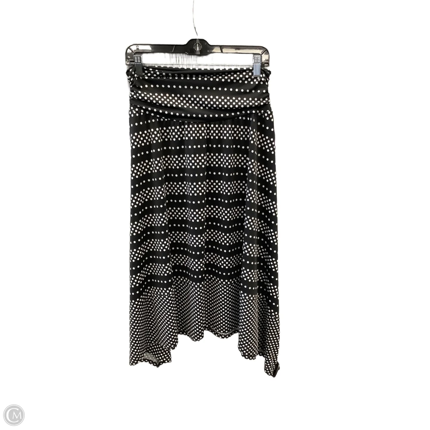Skirt Midi By Agb In Polkadot Pattern, Size: 12