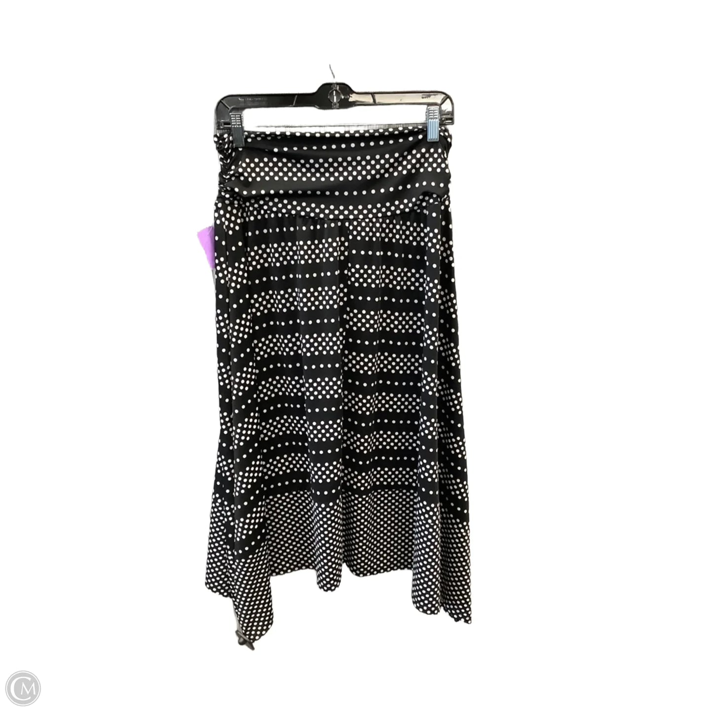 Skirt Midi By Agb In Polkadot Pattern, Size: 12