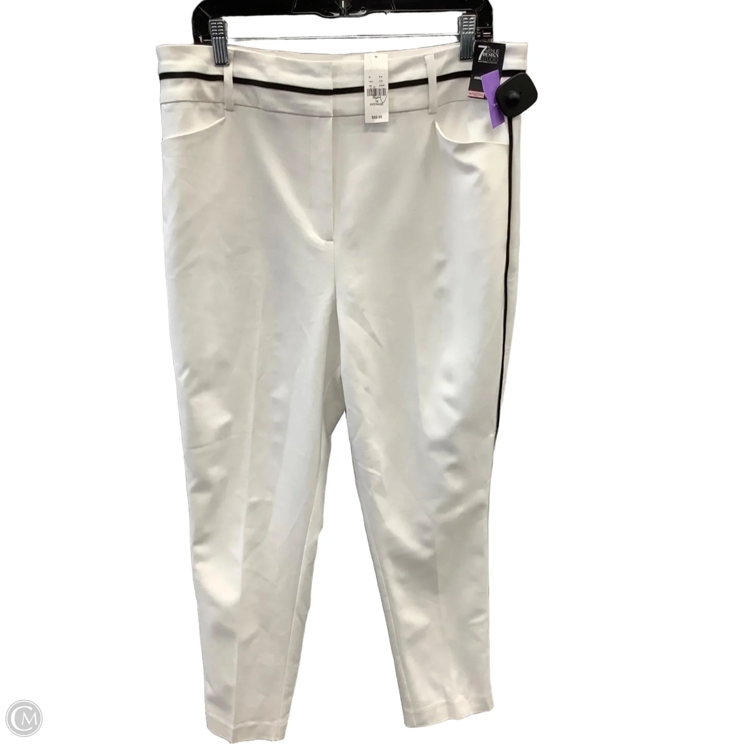 Pants Dress By New York And Co In White, Size: 18