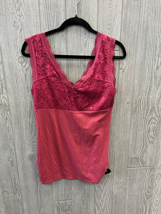 Red Top Sleeveless Maurices, Size M