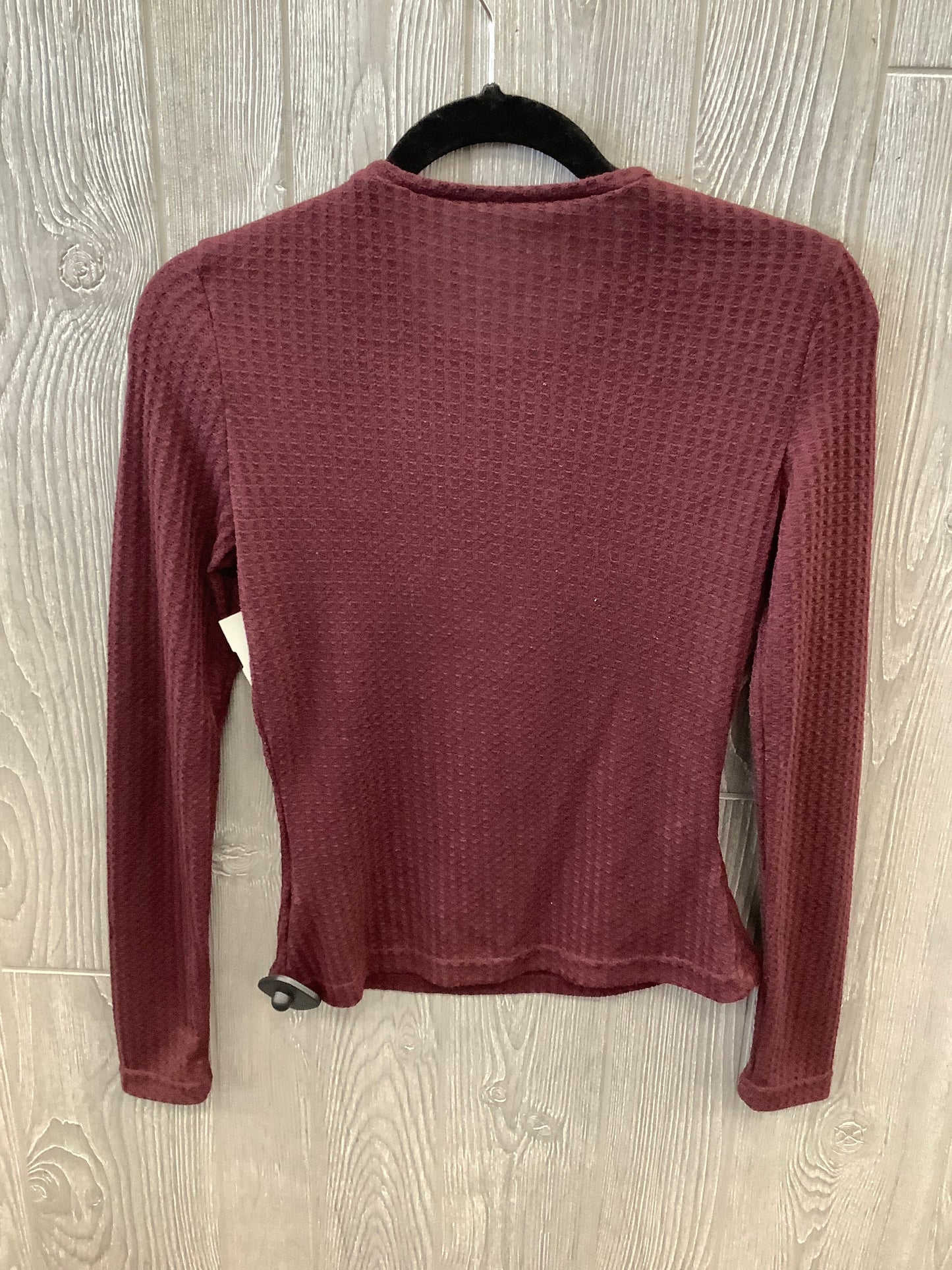 Red Top Long Sleeve Shein, Size M