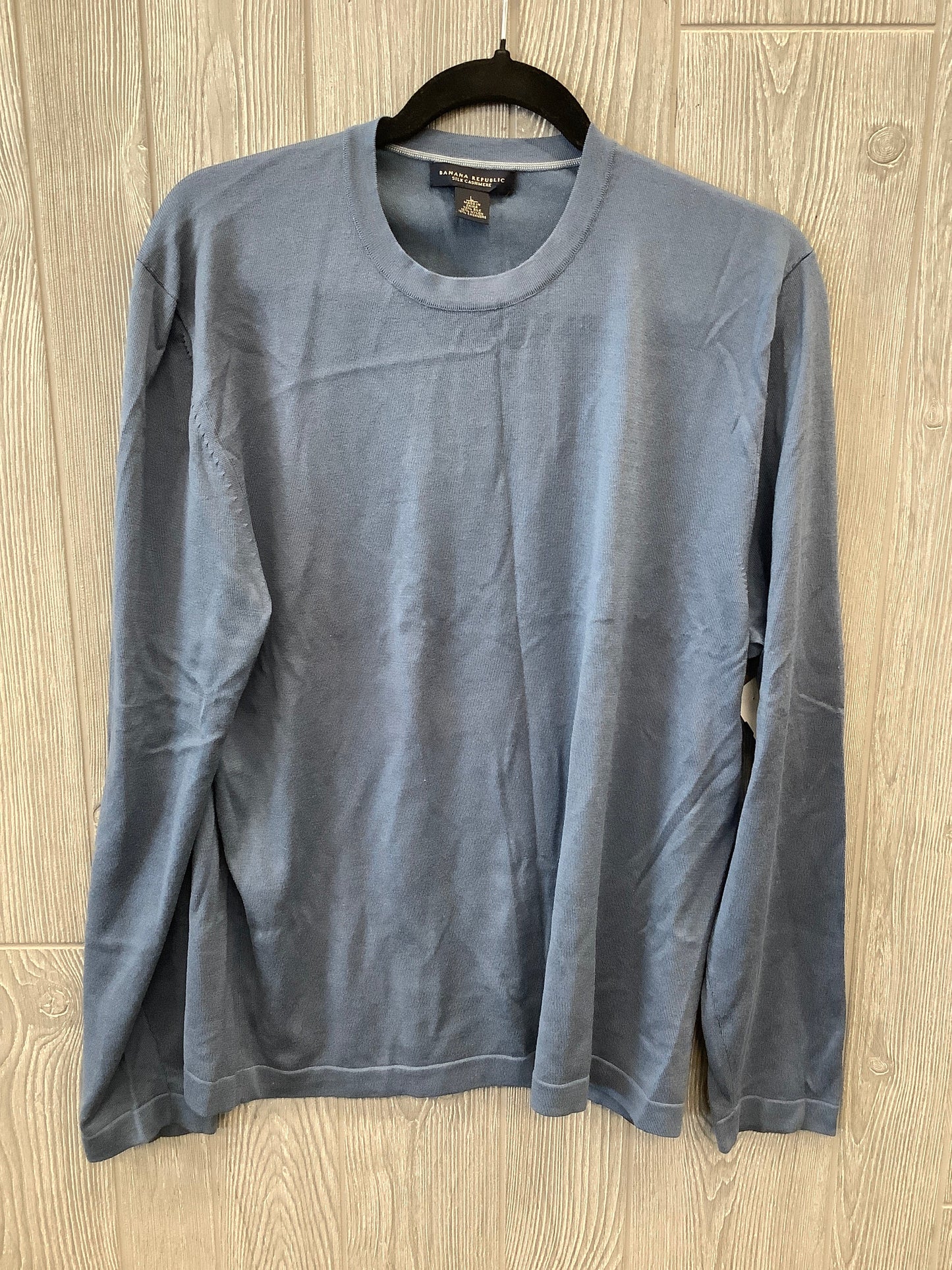 Blue Top Long Sleeve Banana Republic, Size L