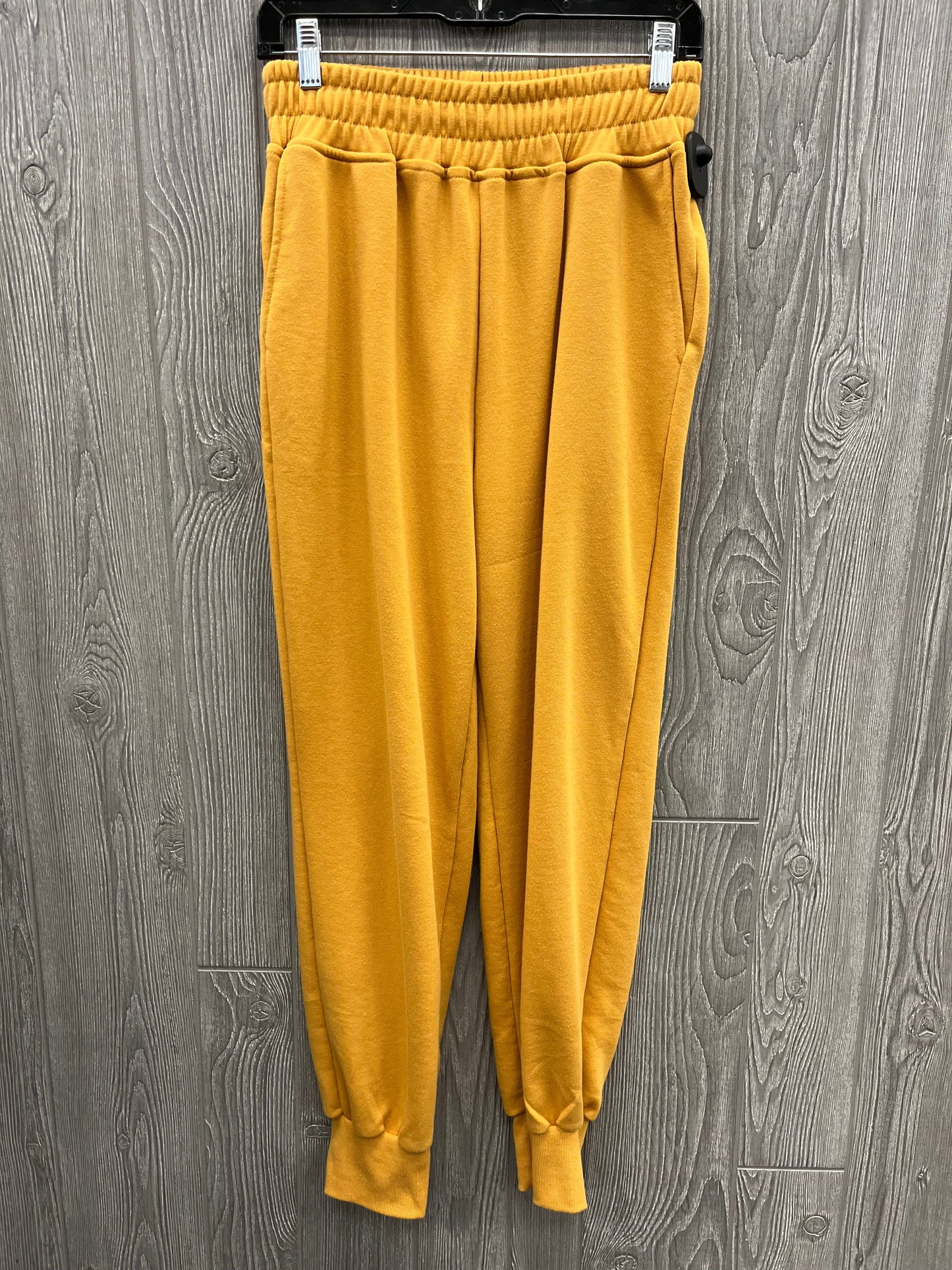 Athletic Pants By Clothes Mentor In Yellow, Size: M