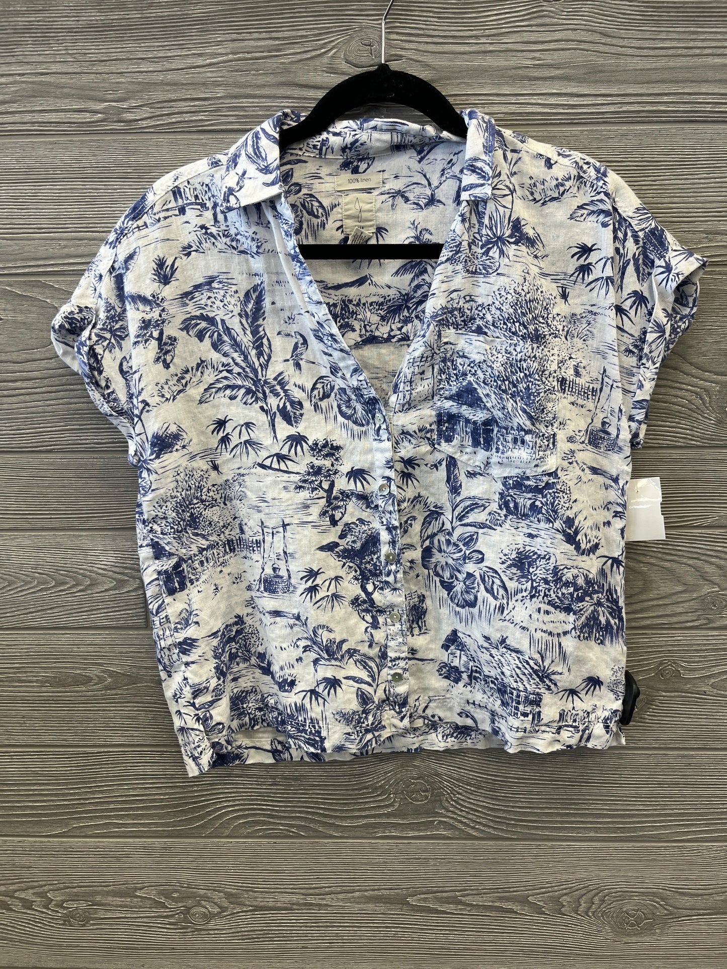 Top Short Sleeve By Joie In Blue, Size: S