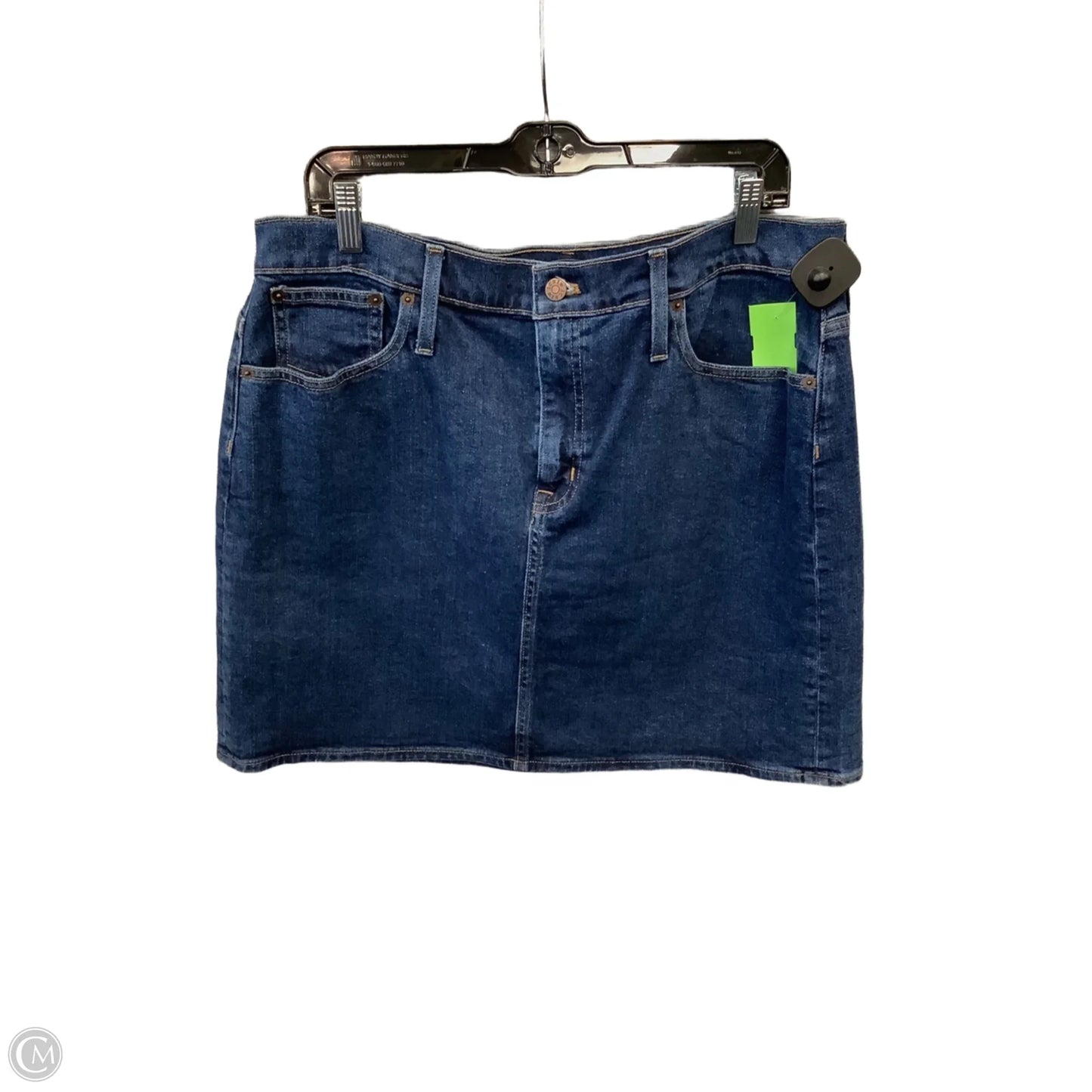 Skirt Mini & Short By J. Crew In Blue Denim, Size: 14