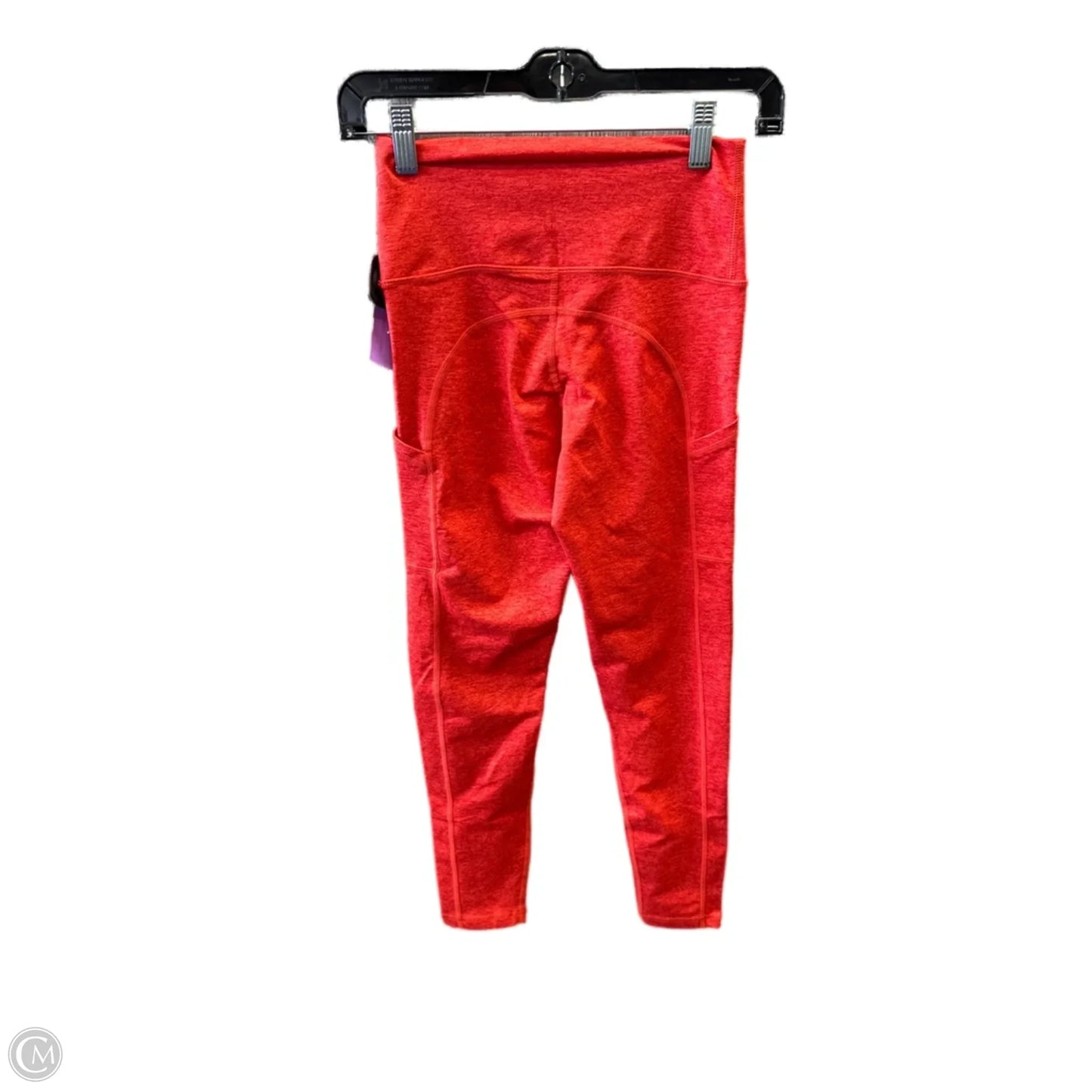 Athletic Leggings By Aerie In Red, Size: M