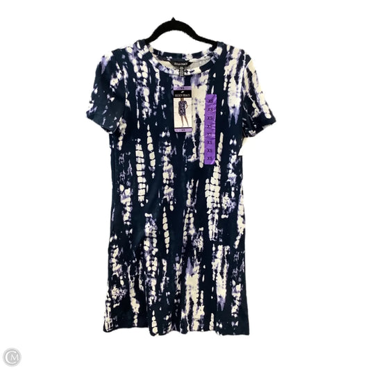 Dress Casual Midi By Ellen Tracy In Tie Dye Print, Size: Xs