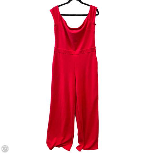 Jumpsuit By Express In Red, Size: L