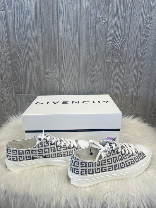 Grey & White Shoes Luxury Designer Givenchy, Size 10.5