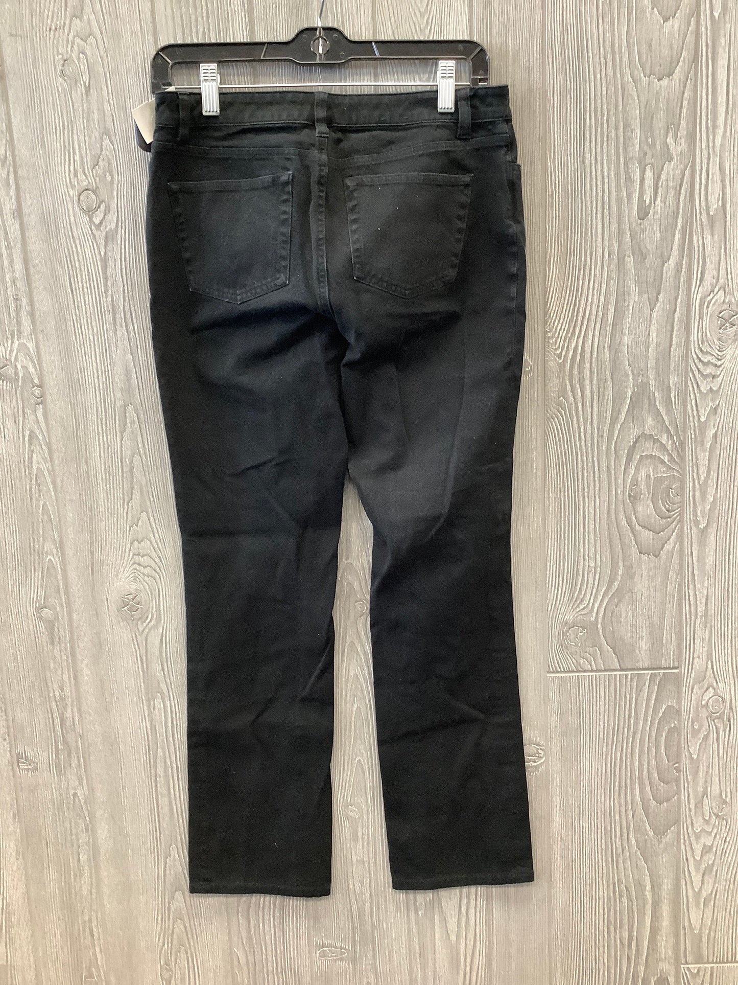 Black Jeans Boot Cut Chaps, Size 4