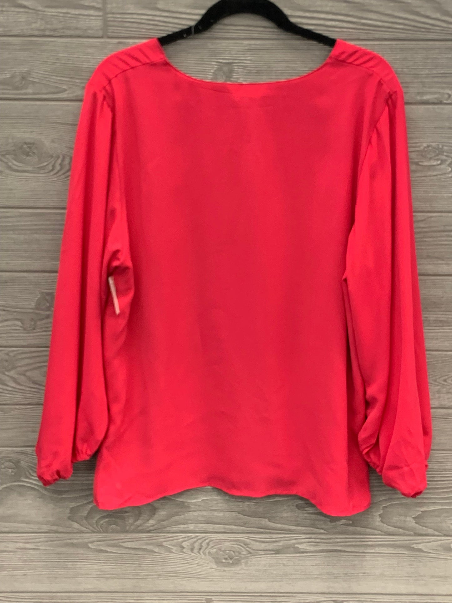 Pink Top Long Sleeve Cmf, Size Xl