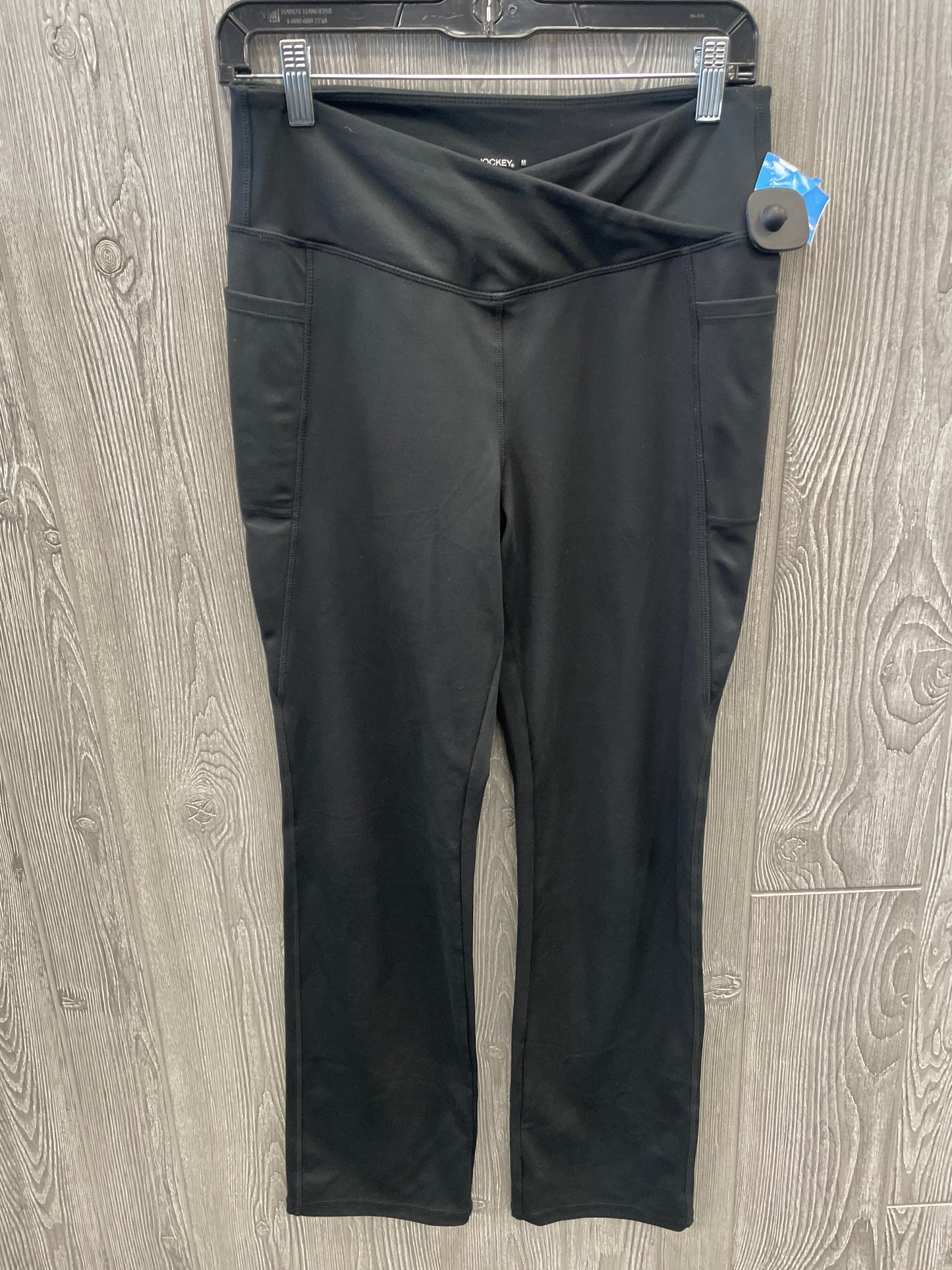 Athletic Leggings By Jockey In Black, Size: M