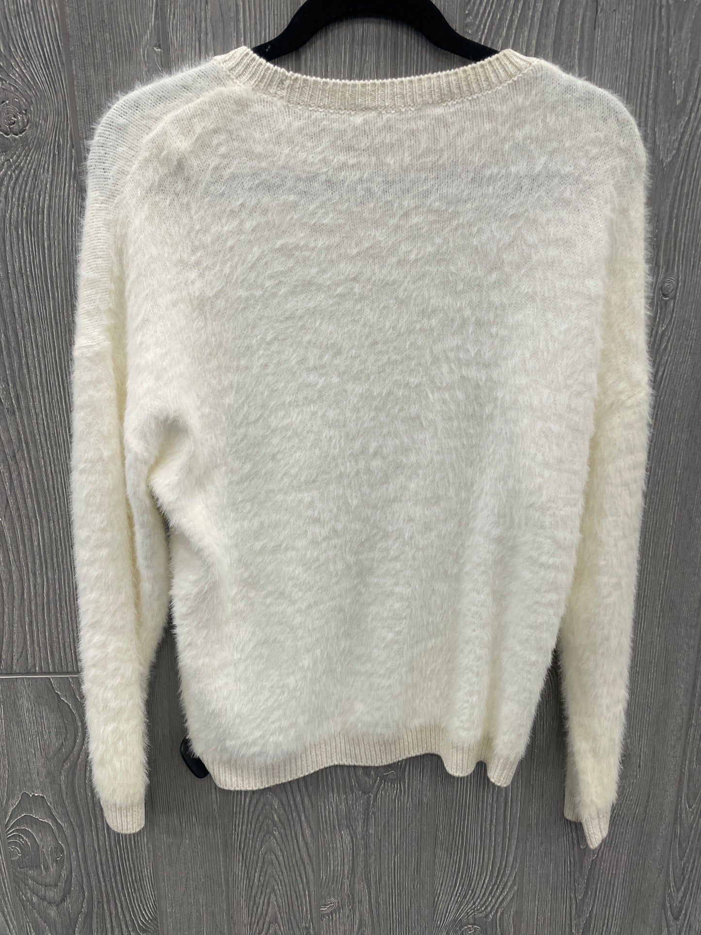 Sweater By Time And Tru In Cream, Size: M