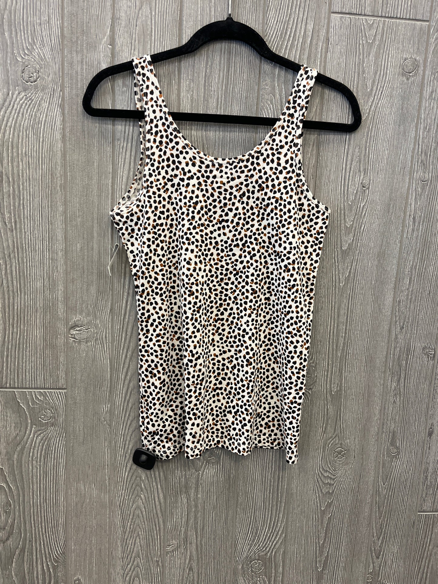 Top Sleeveless By Old Navy In Animal Print, Size: S