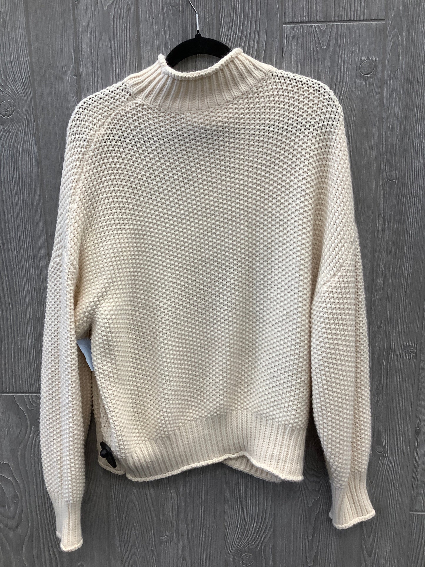 Sweater By Clothes Mentor In Cream, Size: Xl