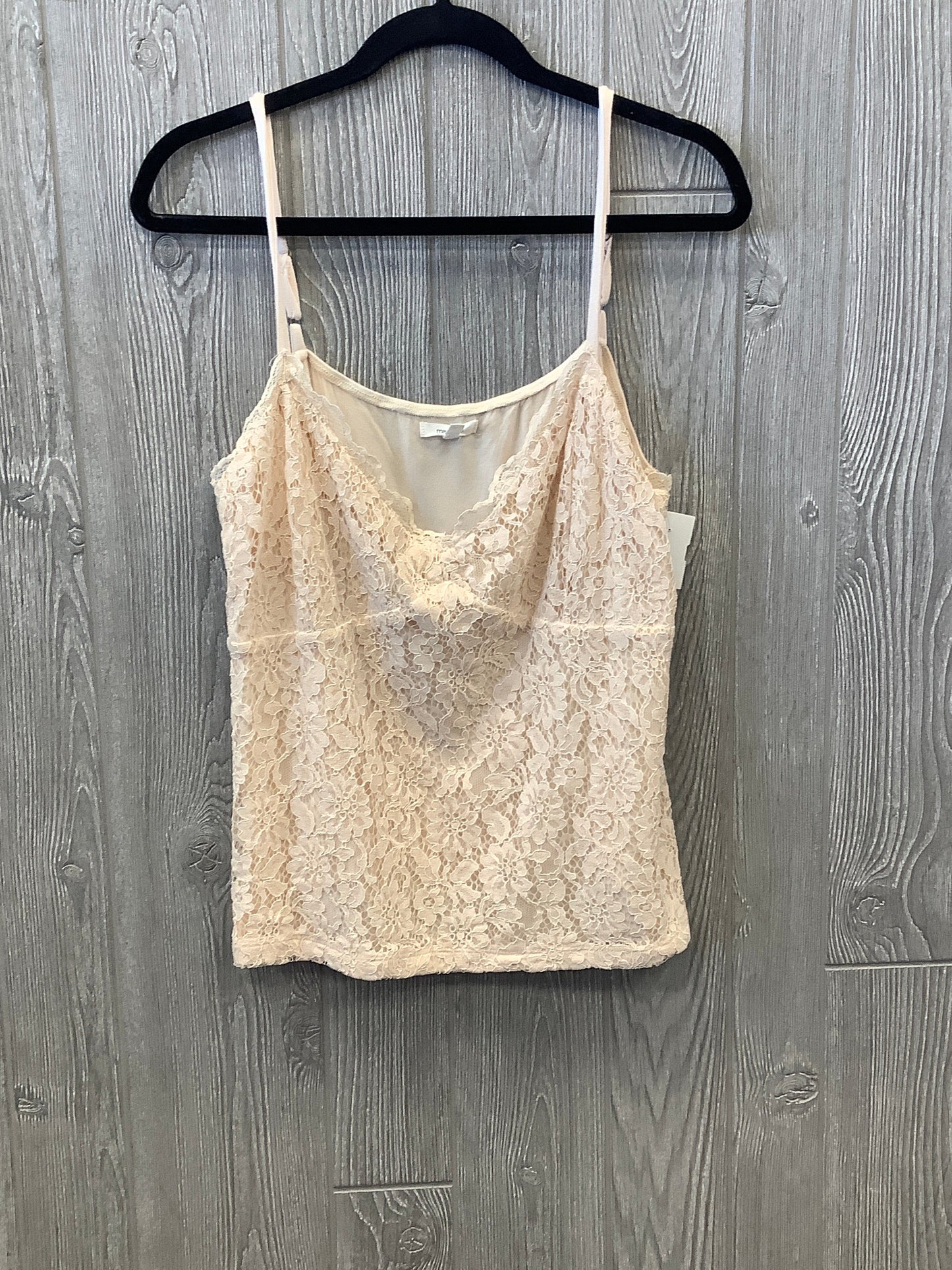 Top Sleeveless By Maurices In Beige, Size: Xxl