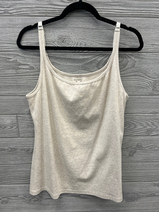 Top Sleeveless By Ruff Hewn In Tan, Size: 2x