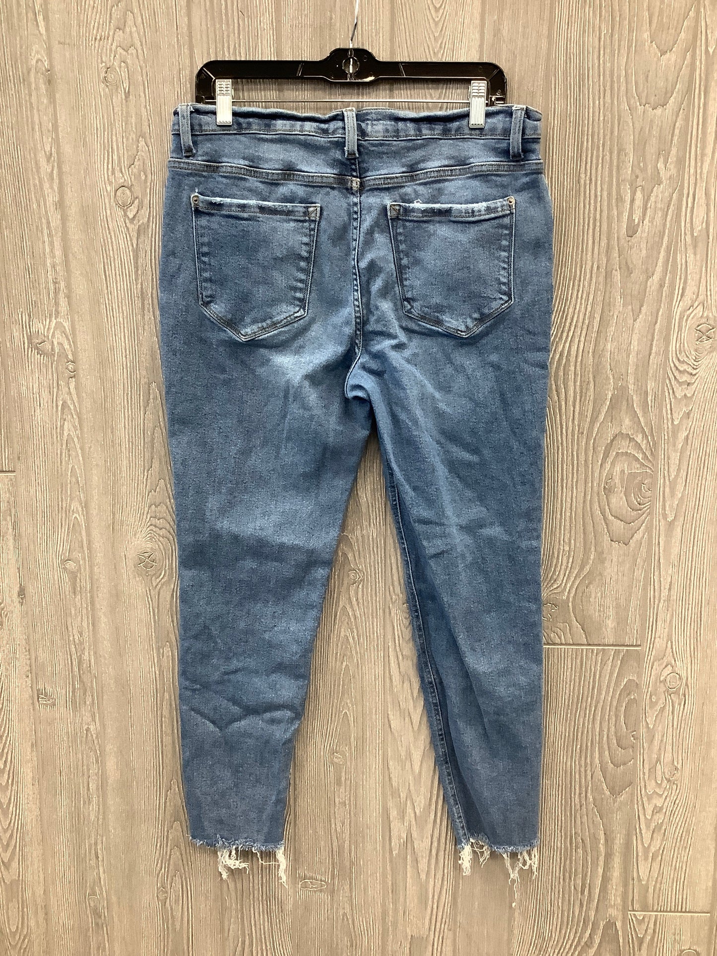 Jeans Skinny By Kensie In Blue Denim, Size: 14