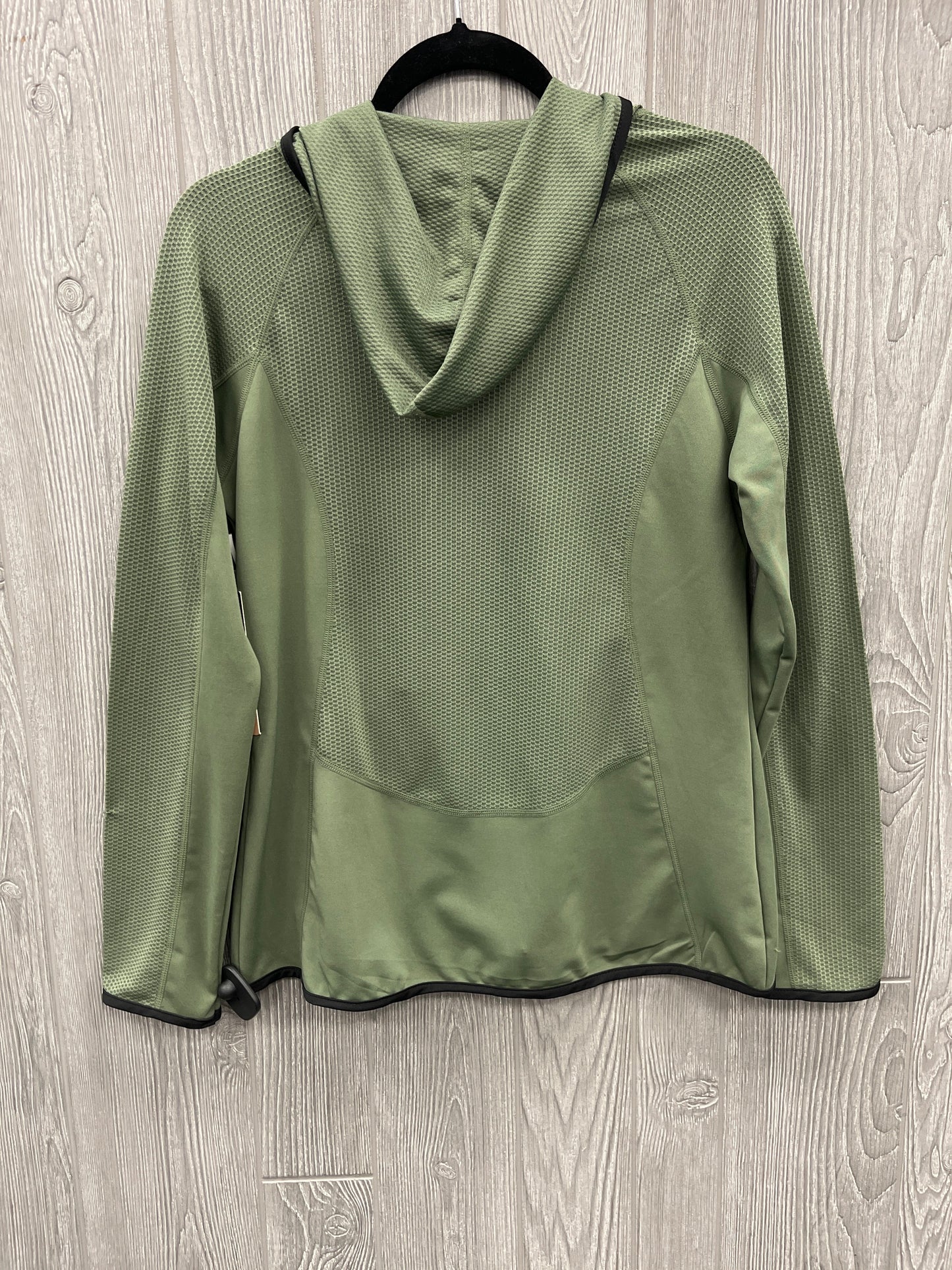 Athletic Jacket By Clothes Mentor In Green, Size: M