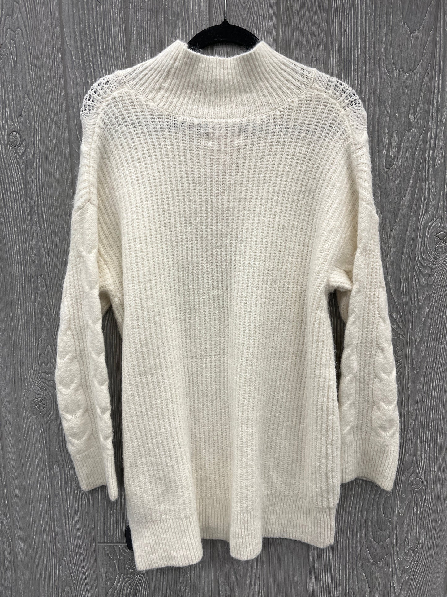 Dress Sweater By Knox Rose In Cream, Size: Xxl