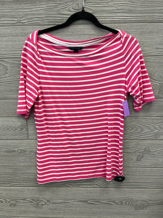 Top Short Sleeve By Tommy Hilfiger In Pink, Size: M