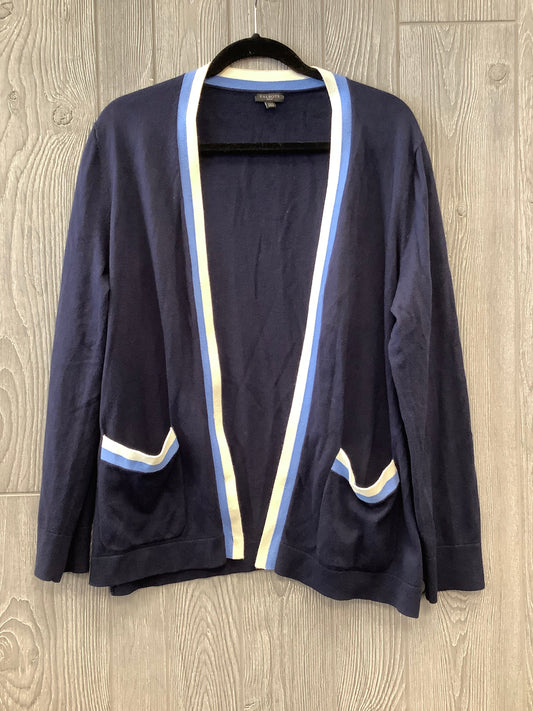 Navy Cardigan Talbots, Size Petite   Xl