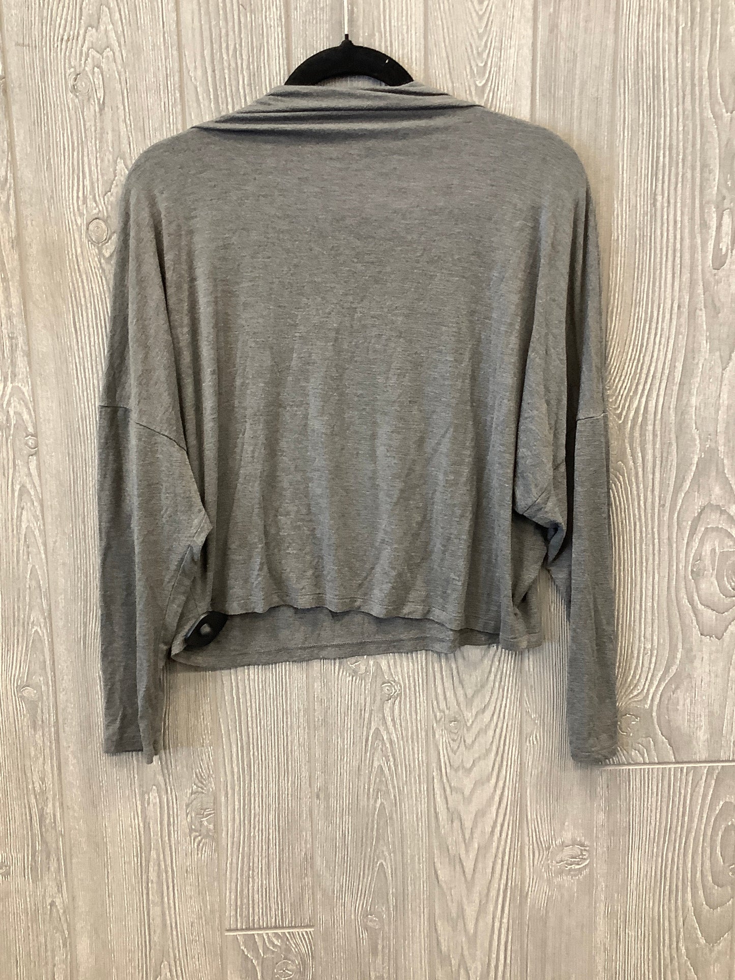 Top Long Sleeve By Express In Grey, Size: M