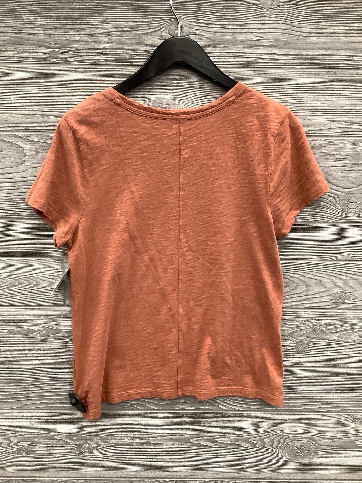 Top Short Sleeve By Gap In Orange, Size: L