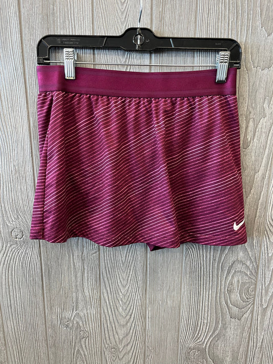 Athletic Skort By Nike In Purple, Size: M