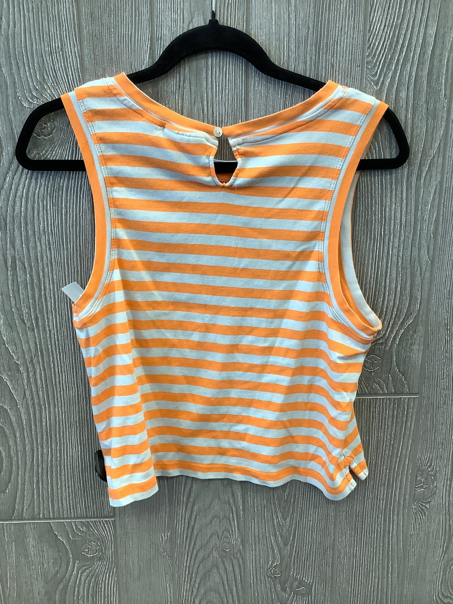 Orange Top Sleeveless Maeve, Size L