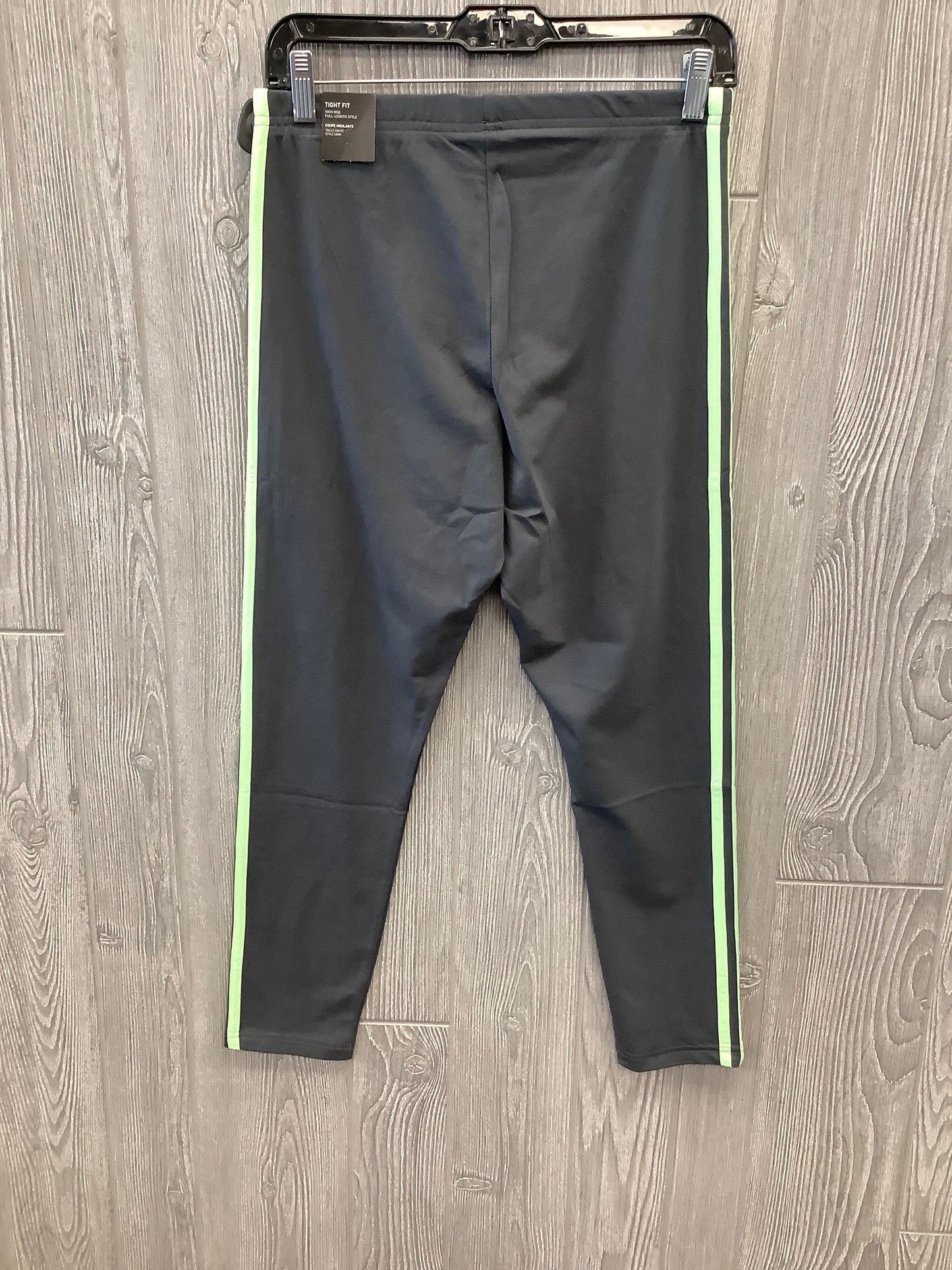 Pants Leggings By Adidas In Grey, Size: M