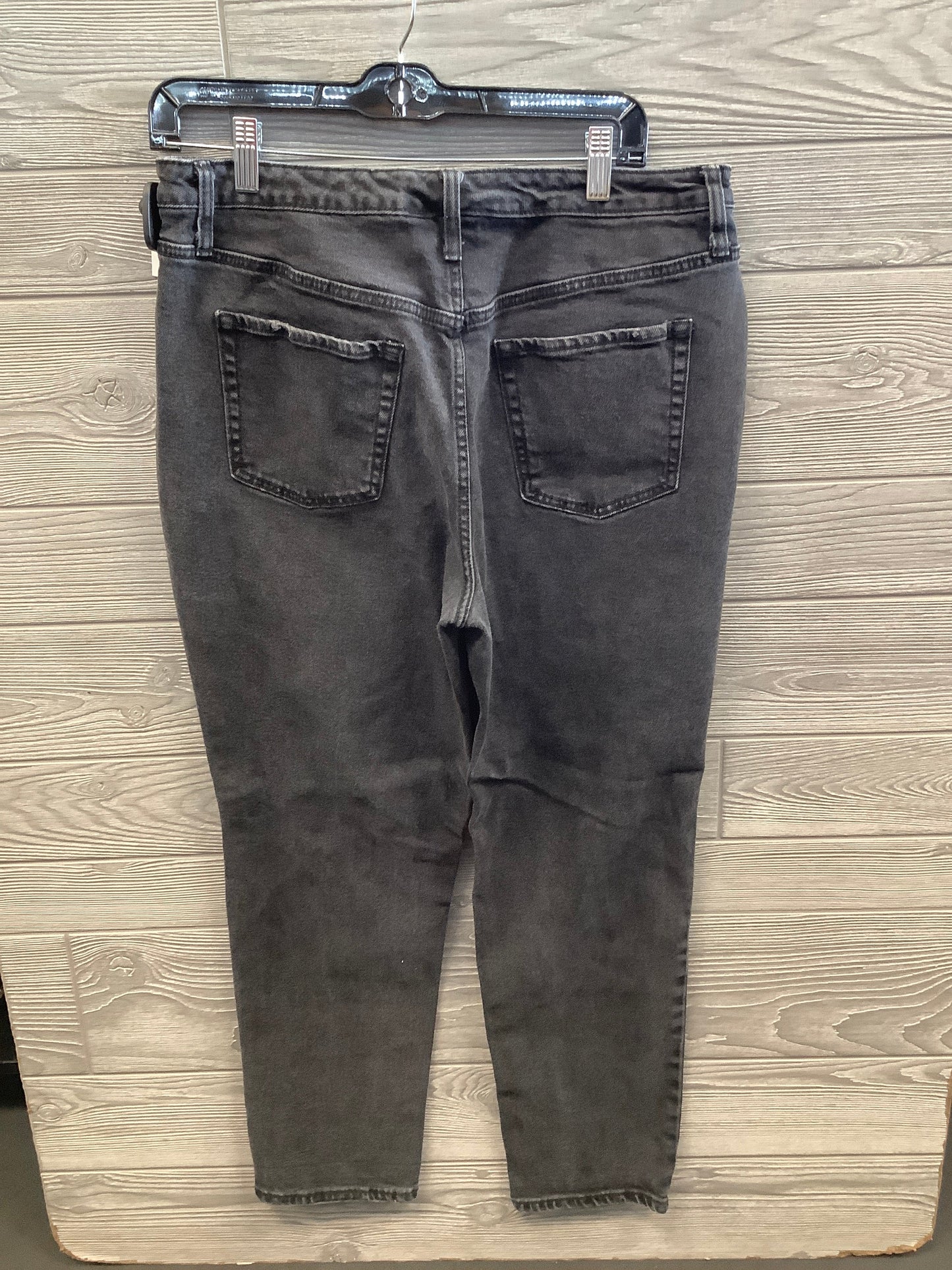 Jeans Straight By Wild Fable In Black Denim, Size: 14