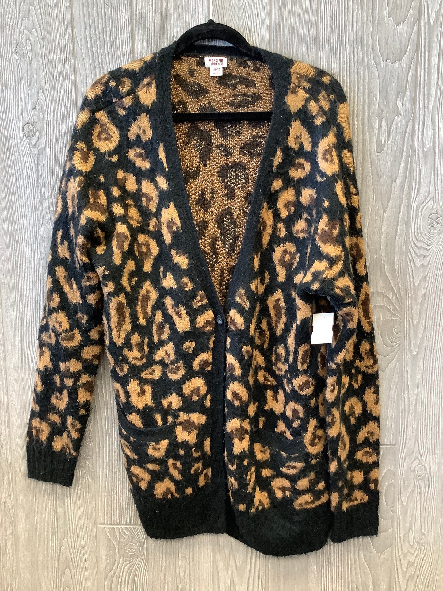 Sweater By Mossimo In Animal Print, Size: Xl