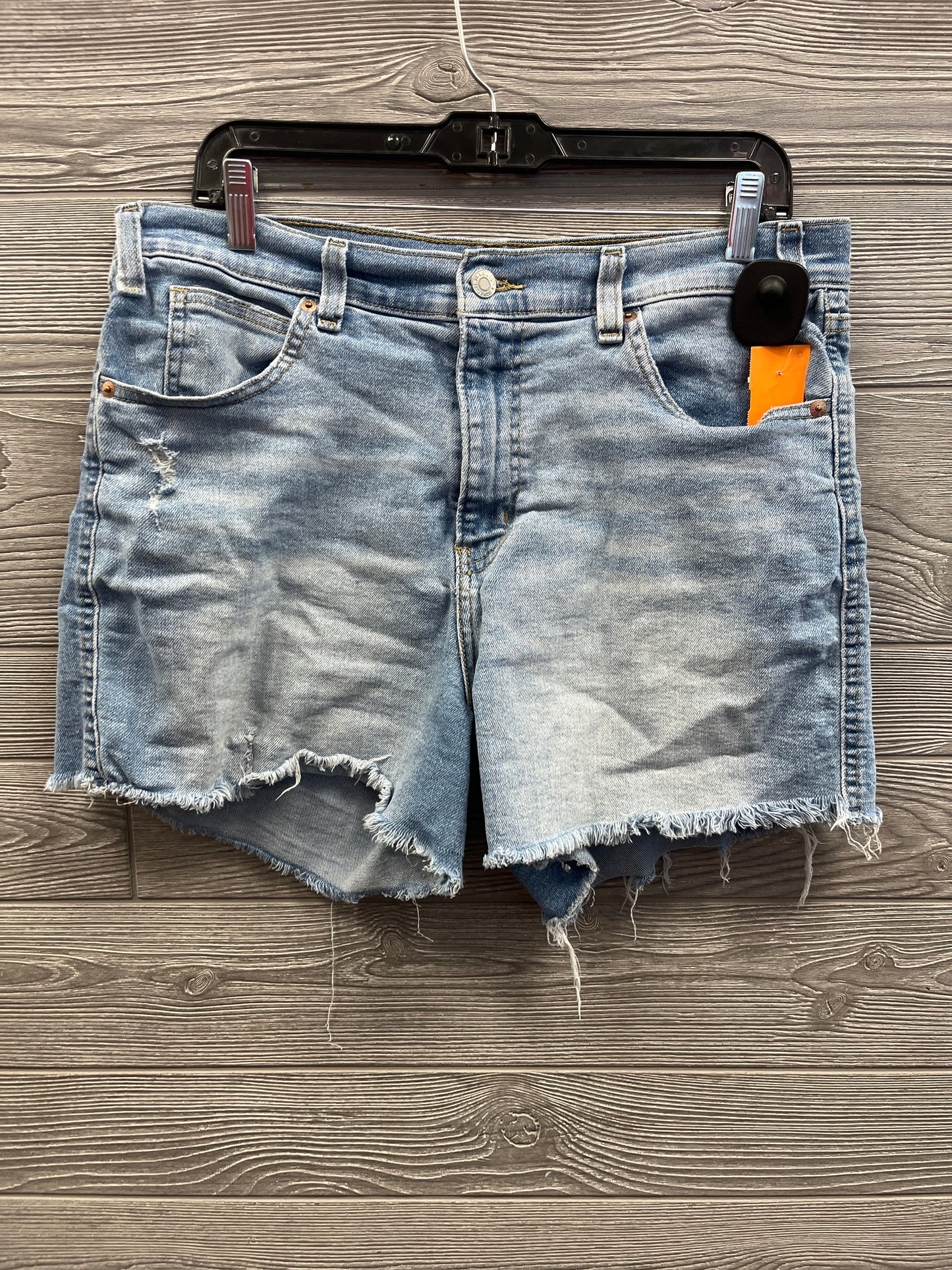 Shorts By Levis Signature In Blue Denim, Size: 14