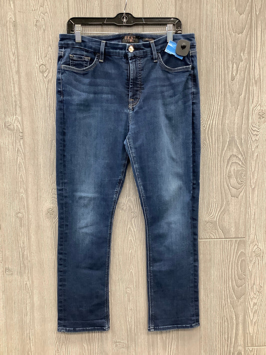 Jeans Straight By 7 For All Mankind In Blue Denim, Size: 12