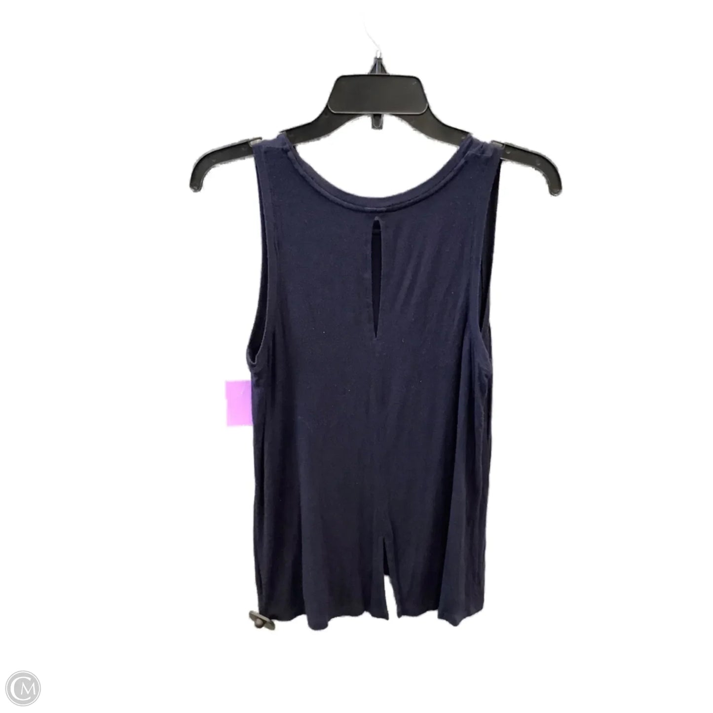 Top Sleeveless By Halogen In Blue, Size: S