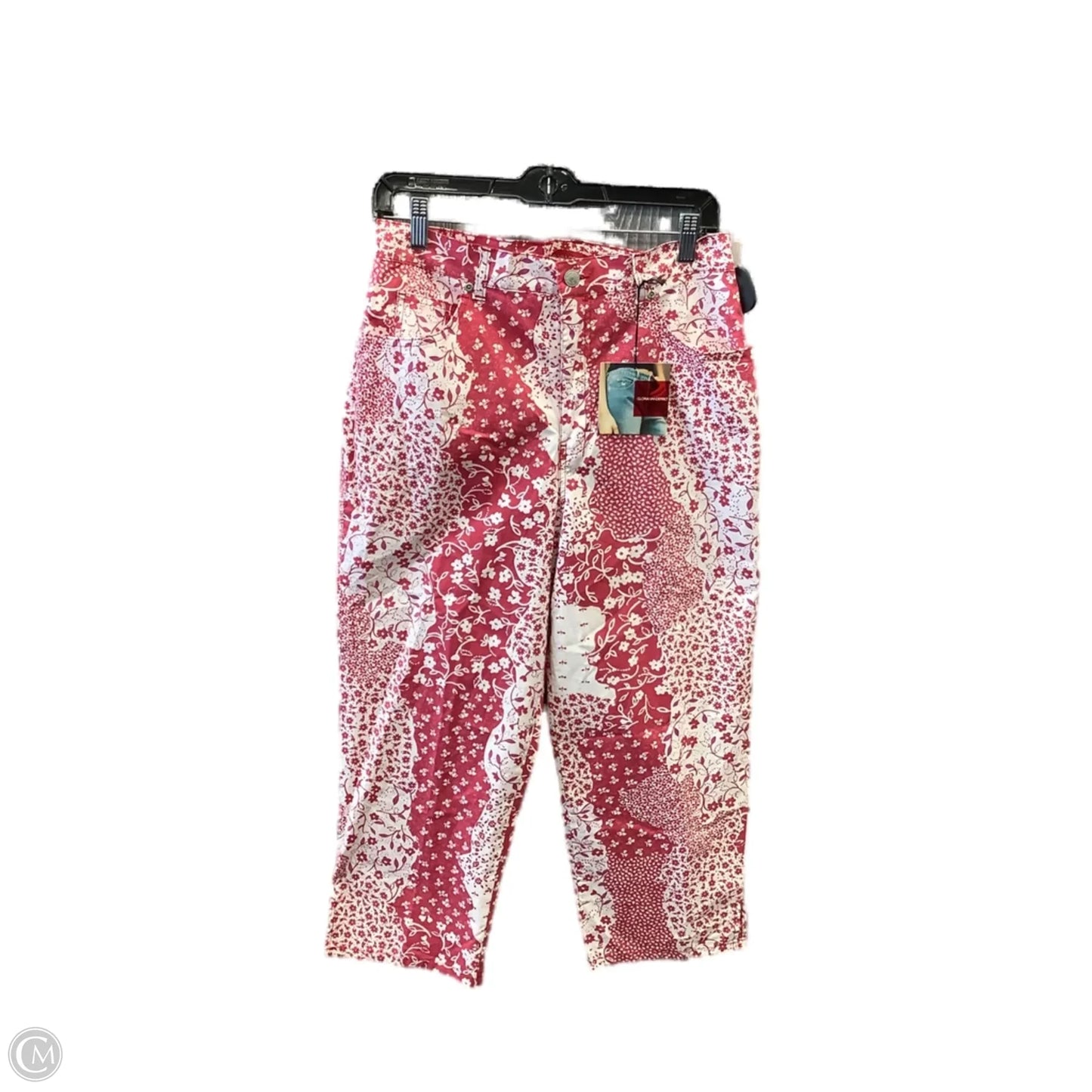 Pants Cropped By Gloria Vanderbilt In Pink, Size: 12