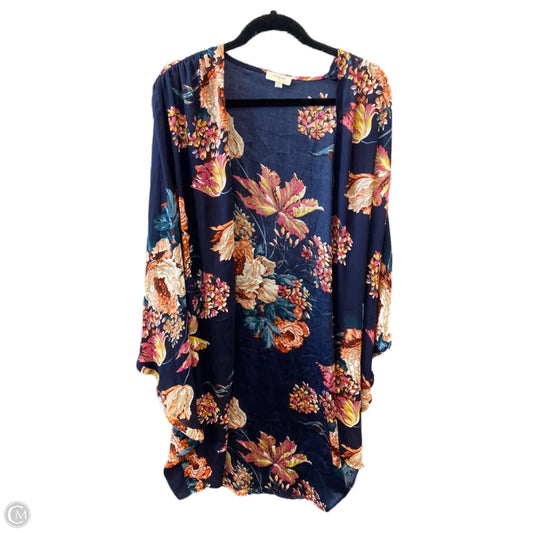 Kimono By Umgee In Blue, Size: M