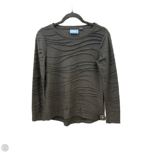 Top Long Sleeve By Simply Vera In Black, Size: S