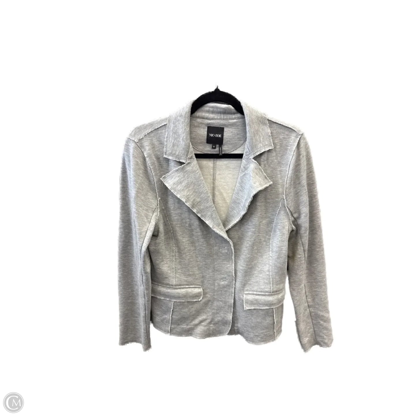 Blazer By Nic + Zoe In Grey, Size: M