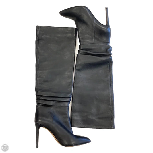 Boots Knee Heels By Vince Camuto In Black, Size: 7