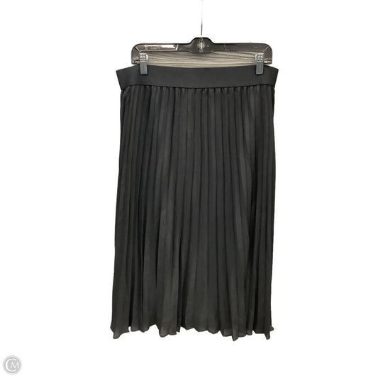 Skirt Midi By Inc In Black, Size: 14