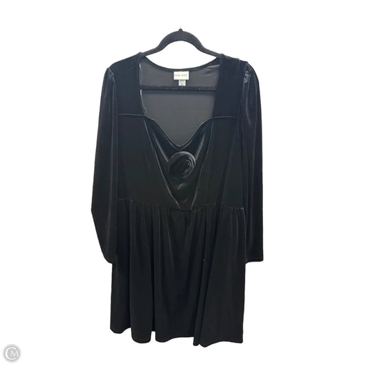 Dress Casual Midi By Ava & Viv In Black, Size: 2x