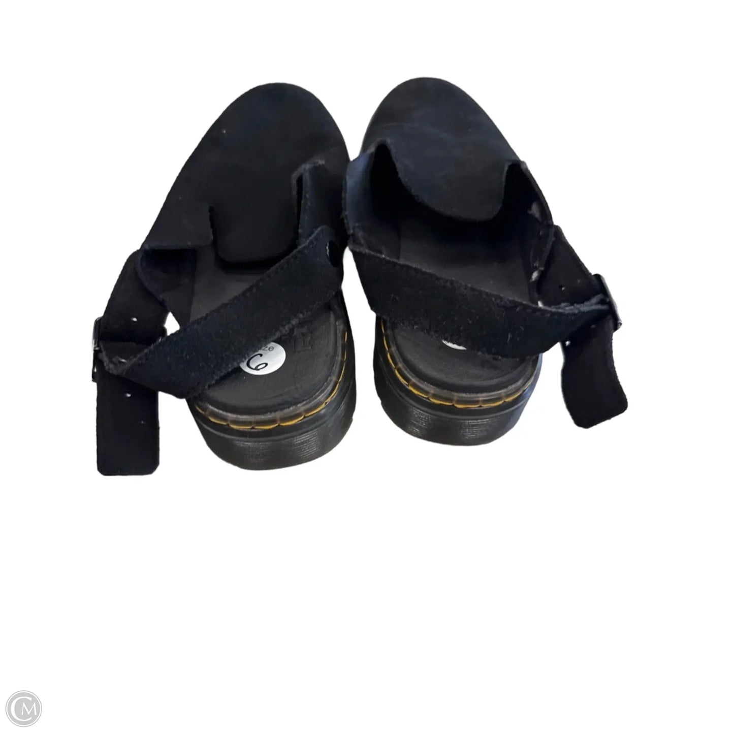 Shoes Flats By Dr Martens In Black, Size: 6