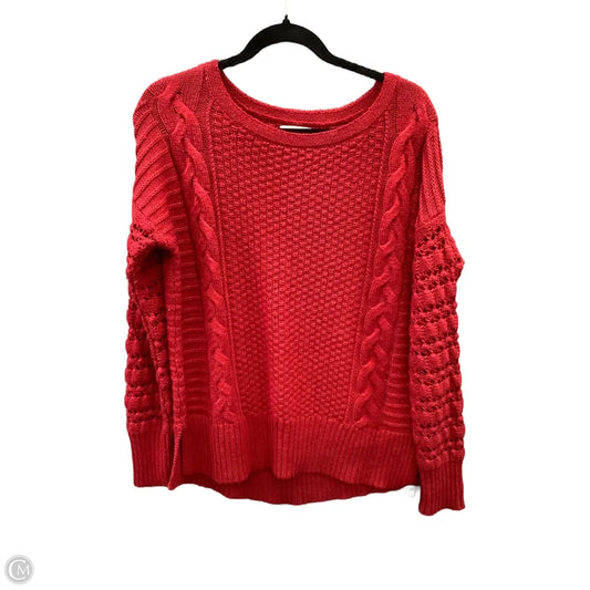 Sweater By Maurices In Red, Size: L
