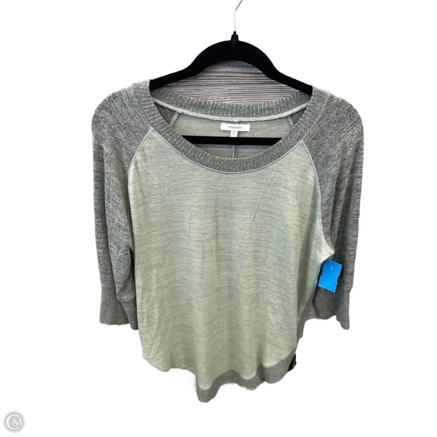 Top Long Sleeve By Maurices In Green, Size: M