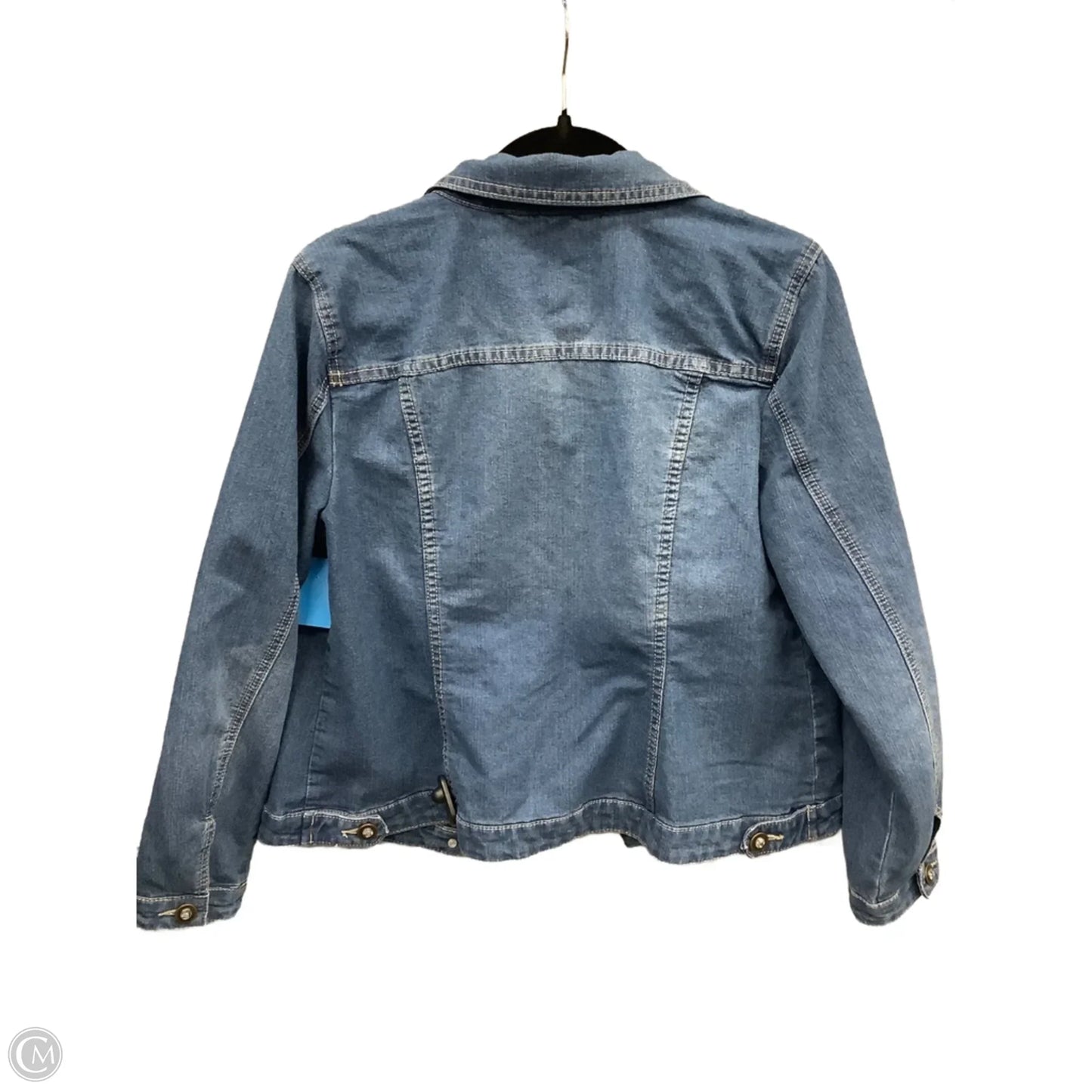 Jacket Denim By Christopher And Banks In Blue Denim, Size: M
