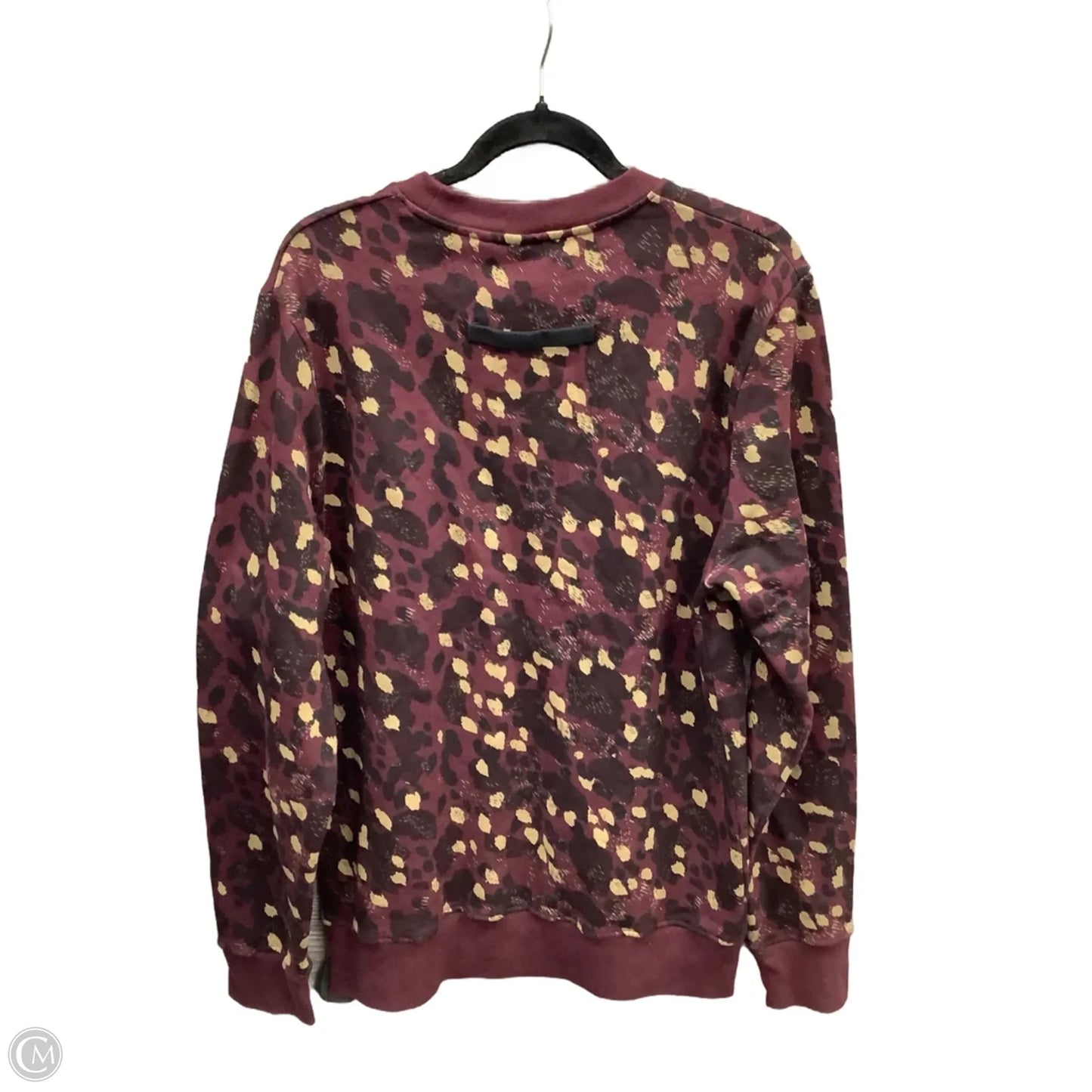 Sweatshirt Crewneck By Clothes Mentor In Animal Print, Size: M