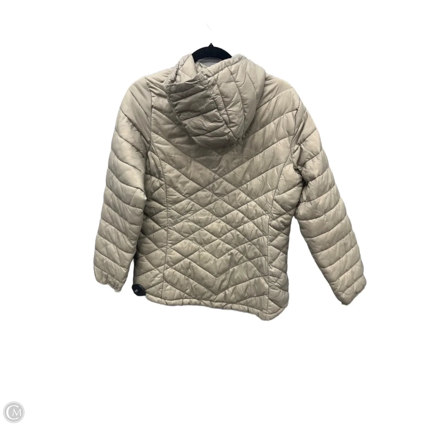 Jacket Puffer & Quilted By Zero Xposure In Brown, Size: M