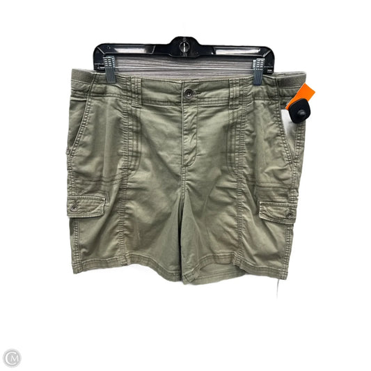 Shorts By Style And Company In Green, Size: 16